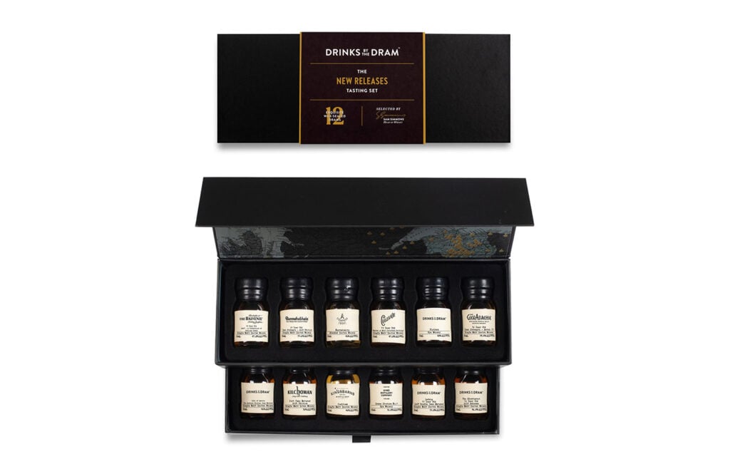 New Whisky Releases 12 Dram whisky Tasting Set