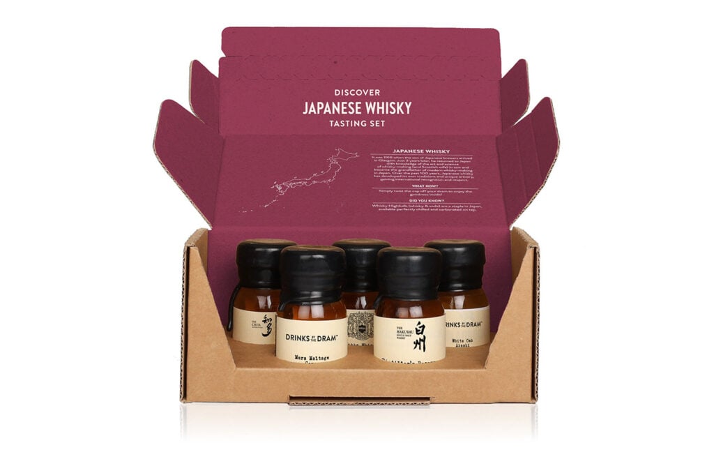 The Japanese Whisky Discovery Set is an ideal way to explore Japanese whisky