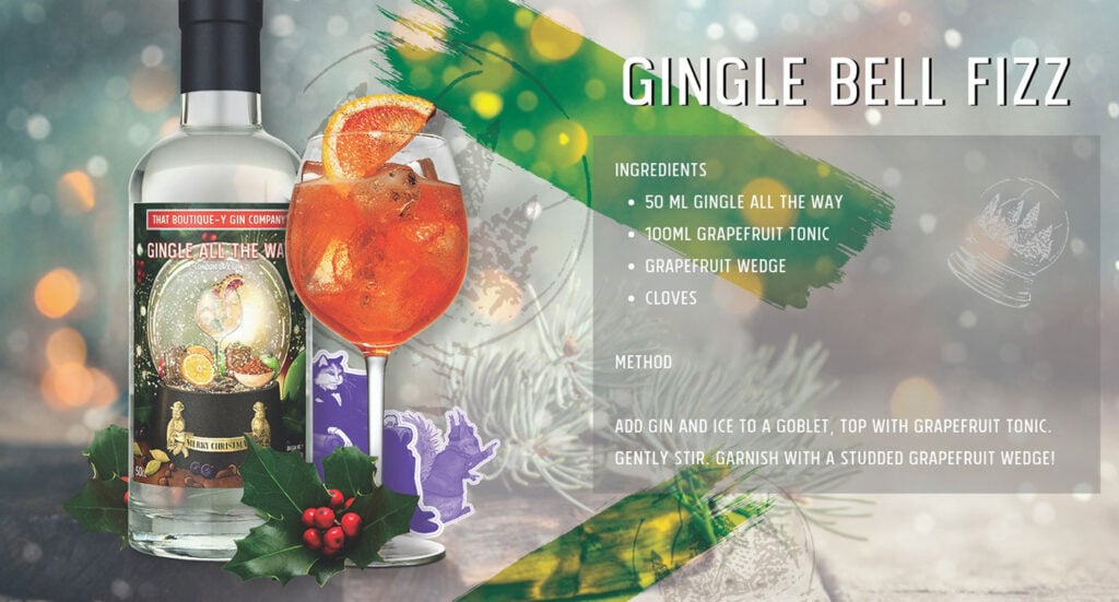 GINgle All The Way (That Boutique-y Gin Company) Recipe Card