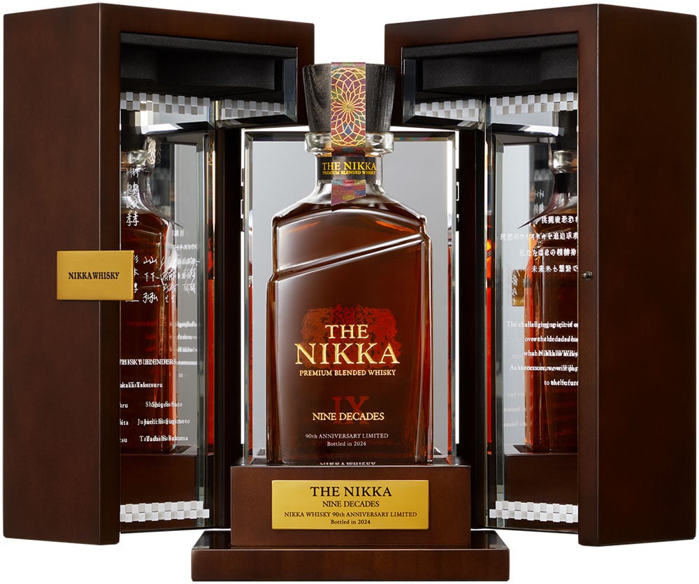 Nikka Nine Decades with presentation box
