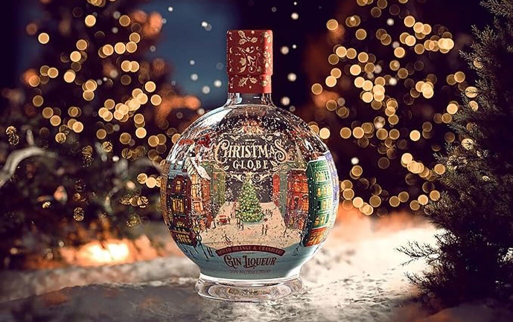 Best Christmas bargain? this Christmas Snow Globe Spiced Orange & Cranberry Gin Liqueur