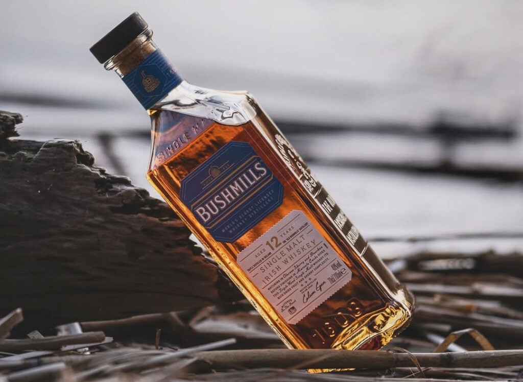 Bushmills 12 Year Old at the Giant's Causeway