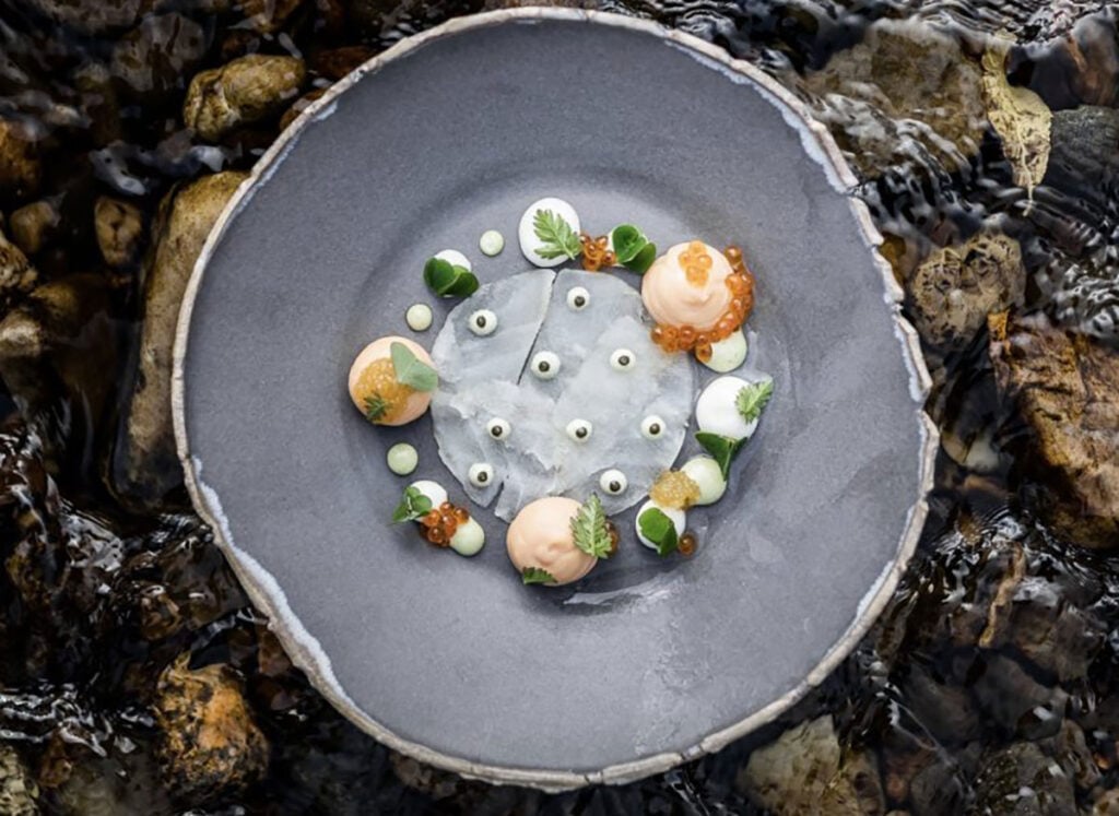 The River Spey, a fish course at Geamair