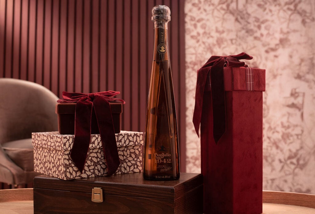 Don Julio 1942 Tequila in a Valentine's Day scene