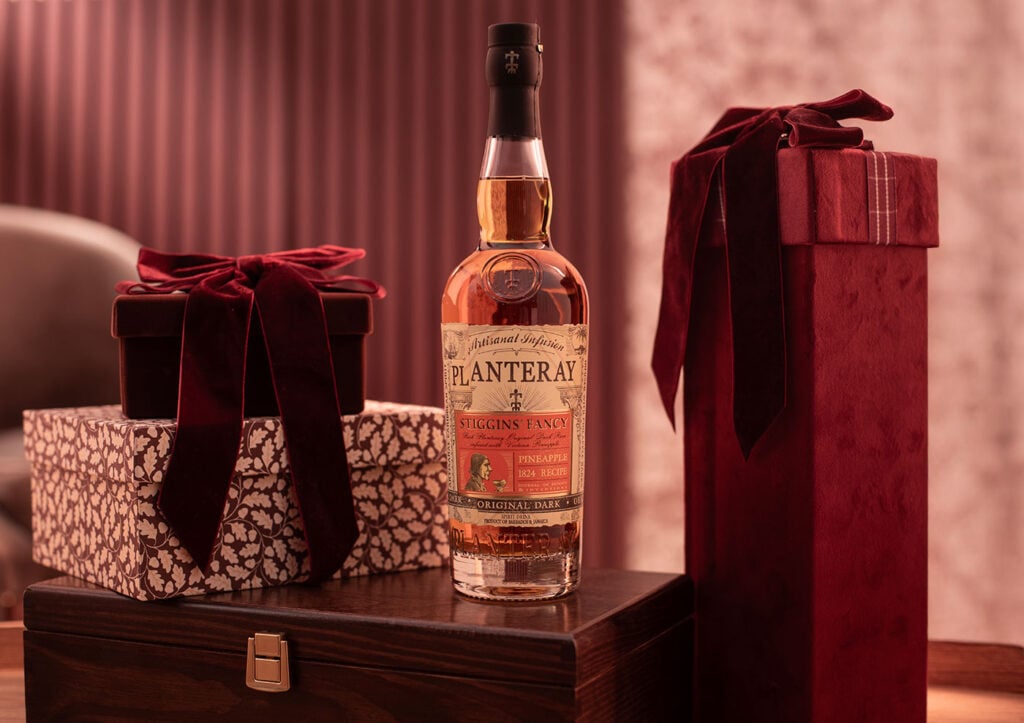 Planteray Pineapple Stiggins’ Fancy in a Valentine's Day scene for Master of Malt's Top 10 Valentine's Day Drinks