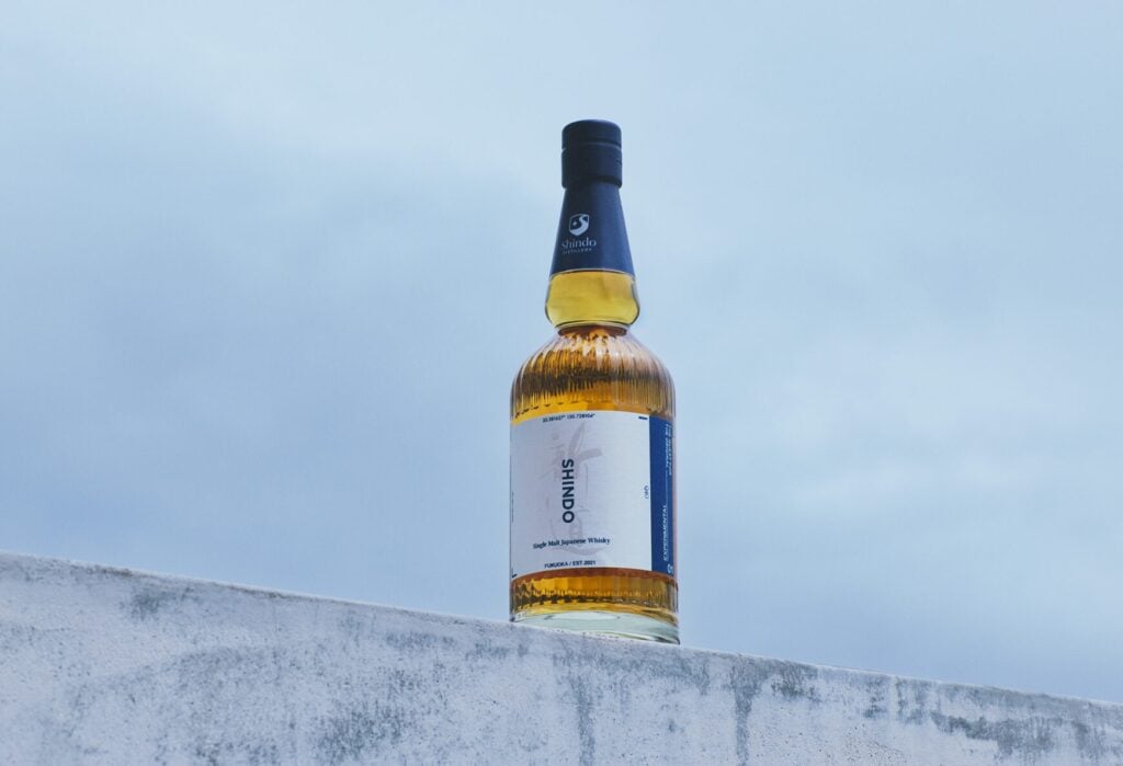 A bottle of Shindo Experimental 01 in Japan