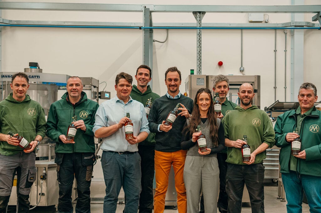Staff at Aberargie Distillery