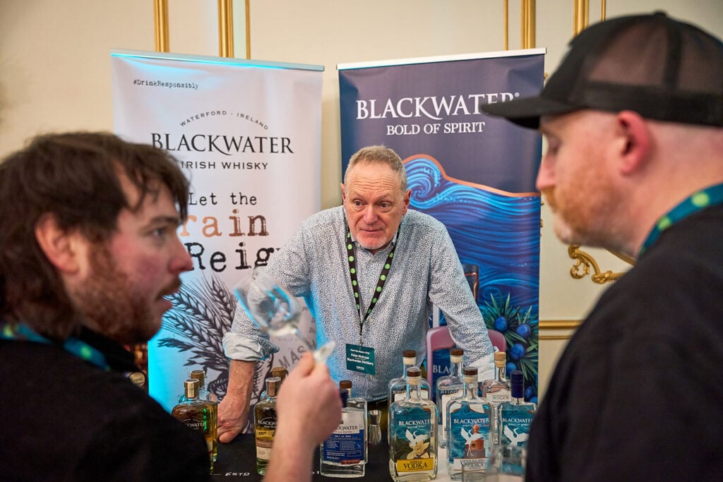 Blackwater Distillery's stand at Bord Bia's Meet the Makers
