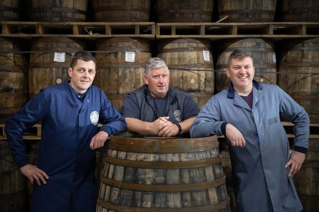 The founders of West Cork Distillers