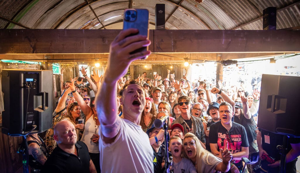 Callum Beattie performing at Belladrum