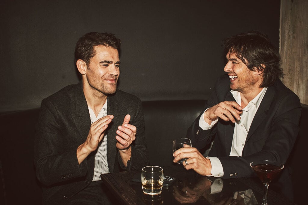 The founders of Brother's Bond, Ian Somerhalder and Paul Wesley