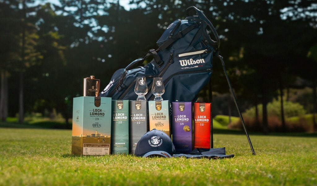 You can win this golf bag full of Loch Lomond whisky