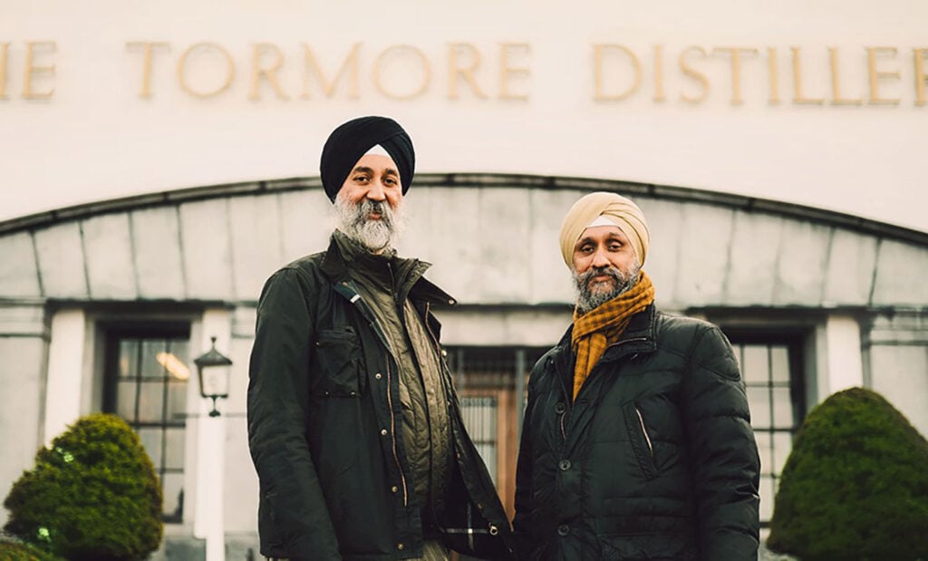 The Whisky Exchange founders Sukhinder and Rajbir Singh