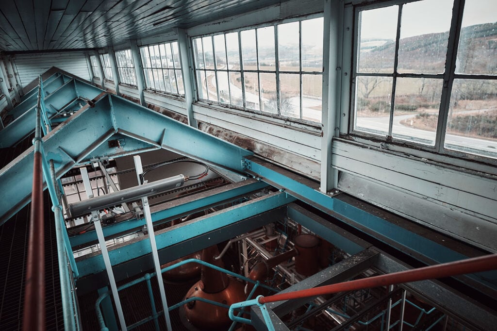 Inside Tormore Distillery