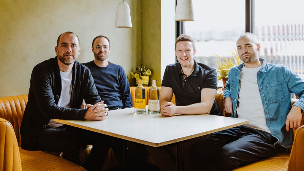The four founders of Zacal mezcal