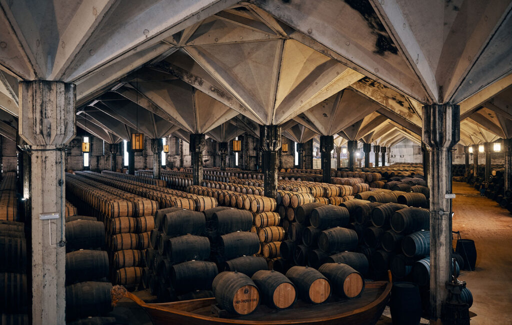 Dos Maderas rum ageing in a sherry bodega