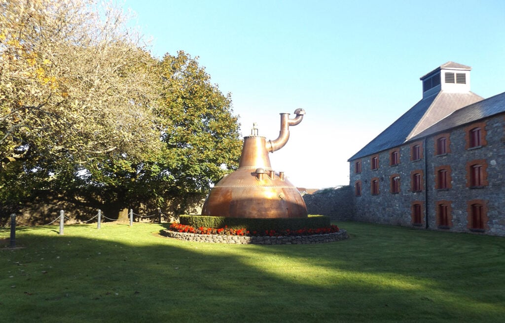 The old pot still at Midleton Distillery