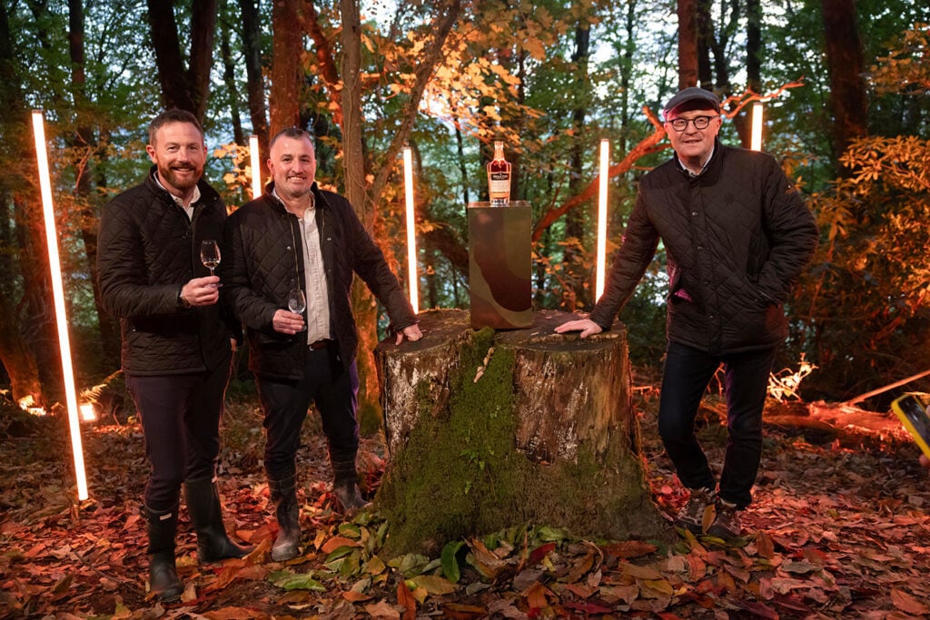 Kevin O'Gorman, Eric Ryan, and Derek Cronin with Midleton Very Rare Chestnut Edition