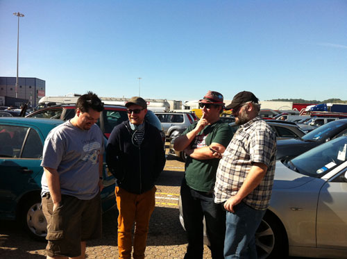 Maltstock crew at Dover