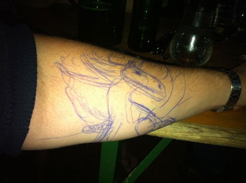 Maltstock 2012 tattoo