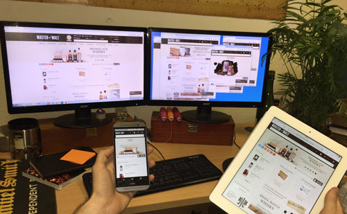 Master of Malt Responsive Website