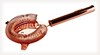Urban Bar Copper Plated Hawthorne Cocktail Strainer