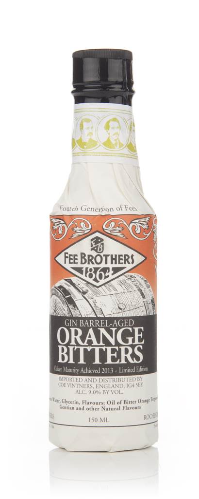Fee Brothers Gin Barrel-Aged Orange Bitters product image