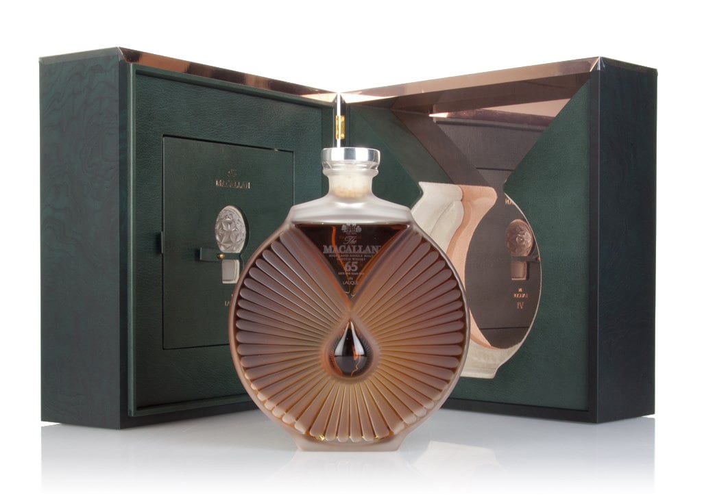 Macallan Lalique Peerless Spirit 65 Year Old