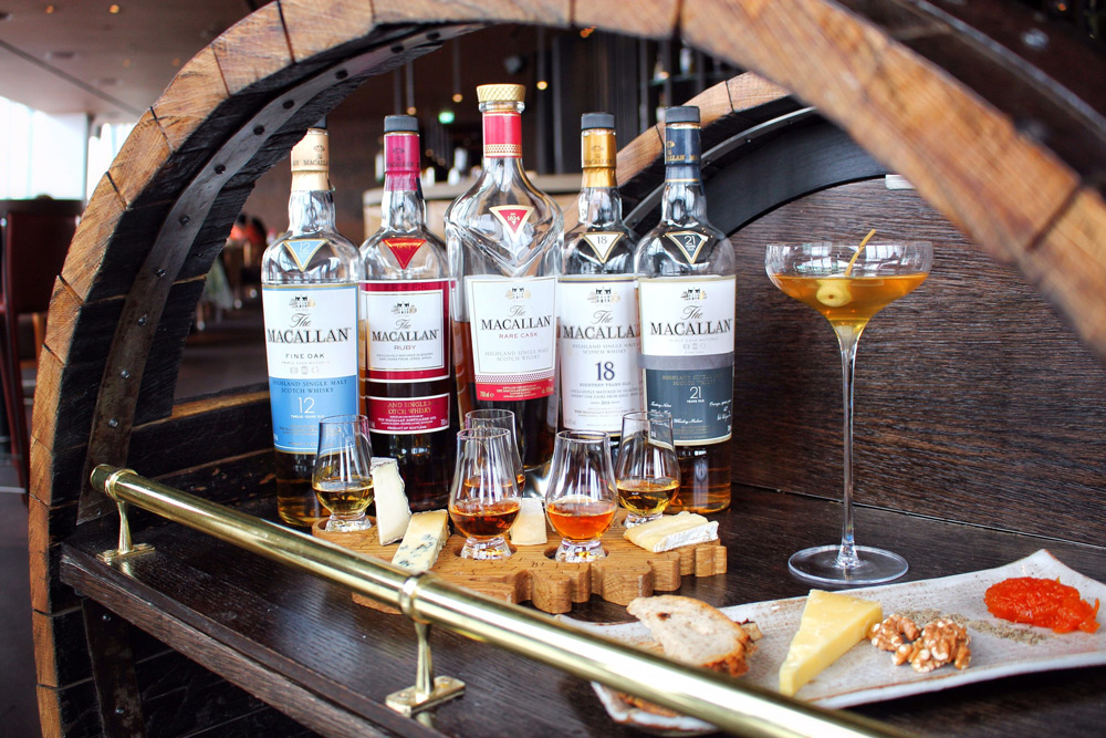The Macallan Whisky Trolley