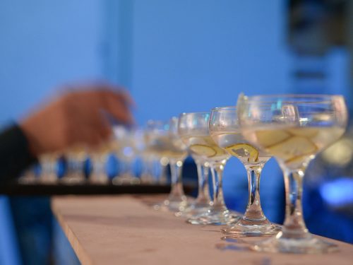 Mezcal cocktail