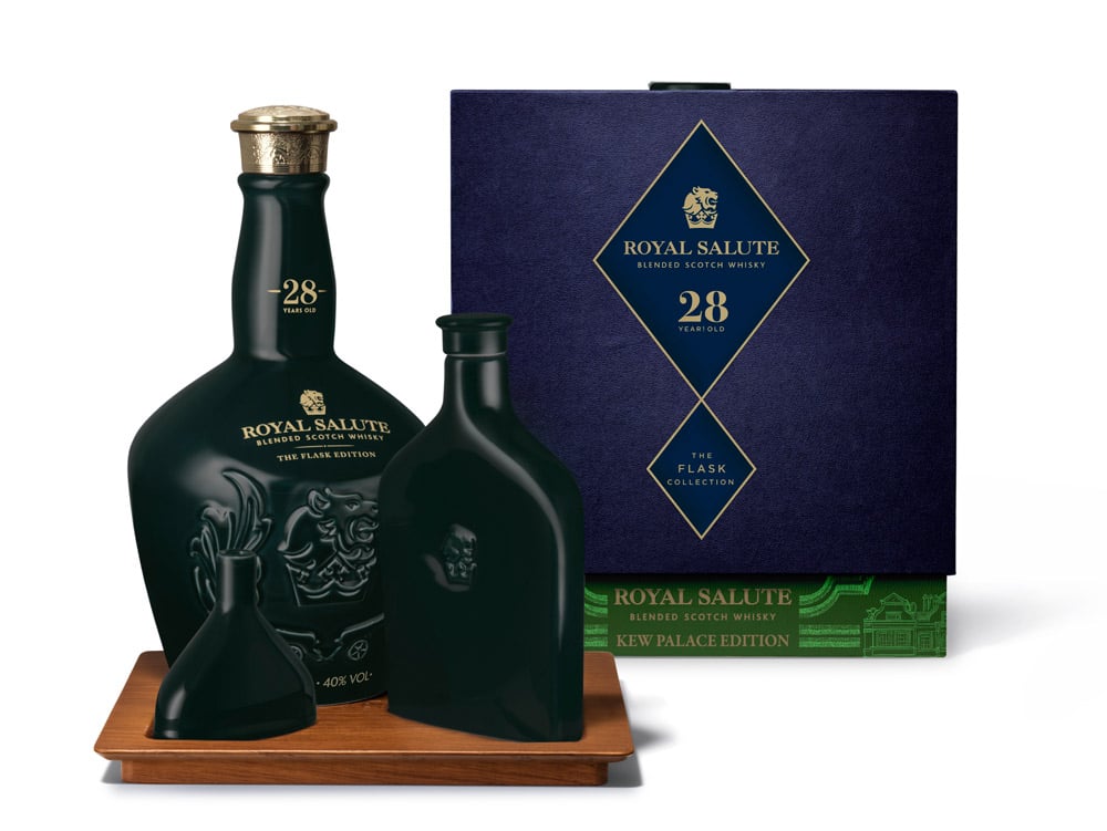 Royal Salute 28 Year Old Flask Collection - Kew Palace Edition