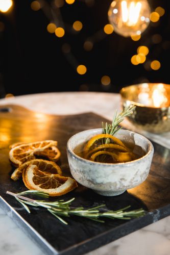 Festive cocktails