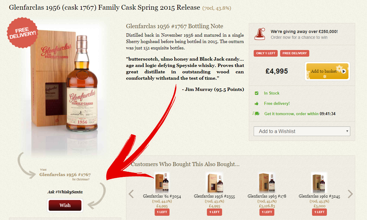 Glenfarclas #WhiskySanta