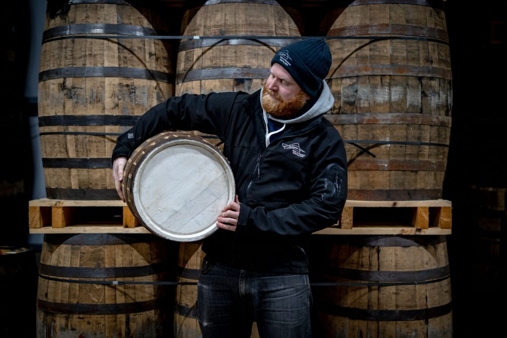 Raasay distillery Head distiller Iain Robertson