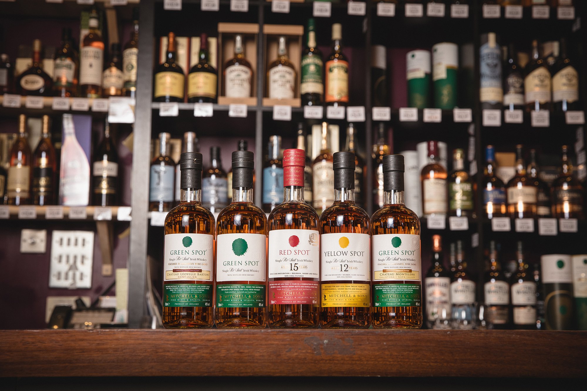 Spot Irish whiskey family