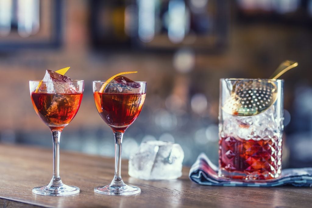 Manhattan cocktail