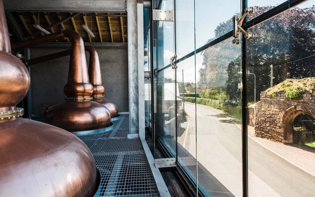 The stills at Lindores Abbey