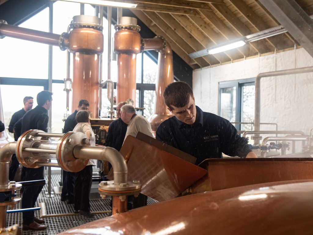 Kilchoman Distillery new stillhouse