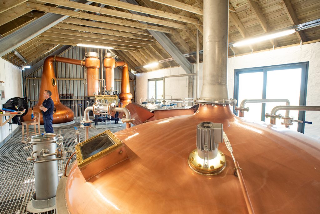 Kilchoman Distillery new stillhouse