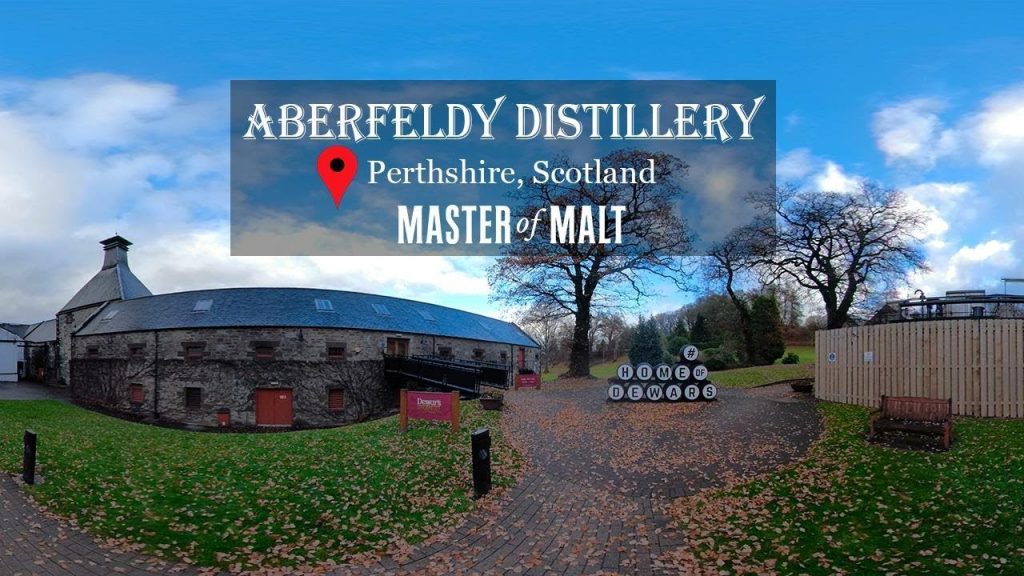 VR tour of Aberfeldy Distillery