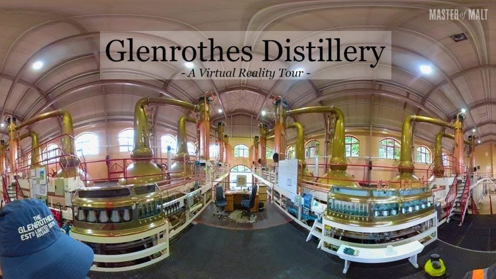 VR tour of Glenrothes Distillery