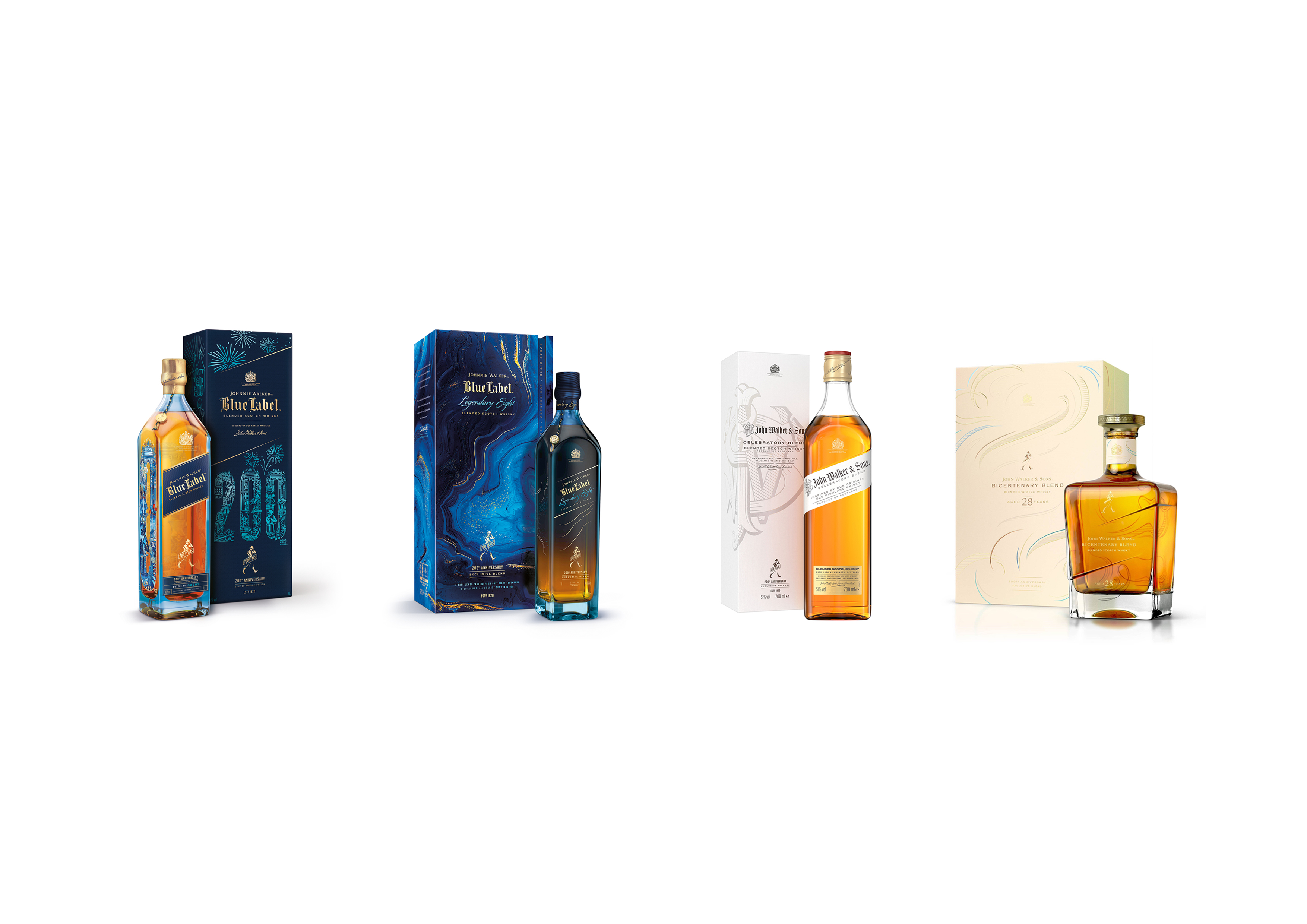 Johnnie Walker announces four 200th anniversary releases | Master