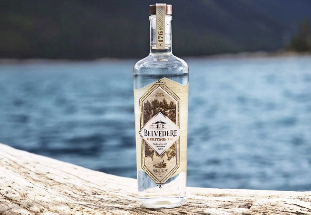 Boîte cadeau de vodka Belvedere Heritage 176