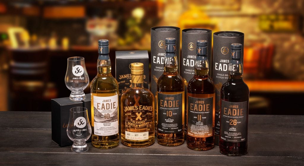 The winner of a bundle of James Eadie booze is...