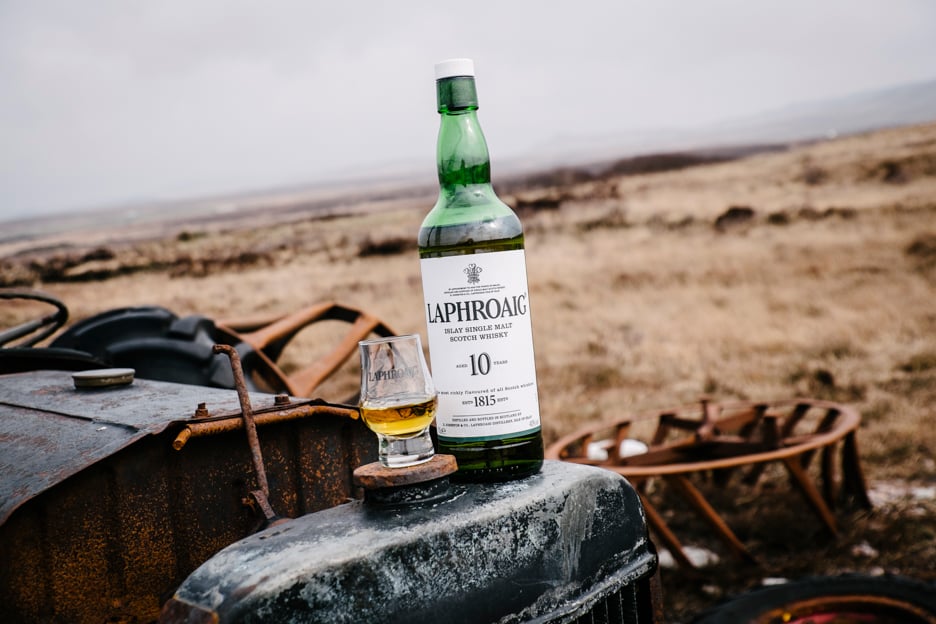 Laphroaig 10 Year Old goes brilliantly with seafood
