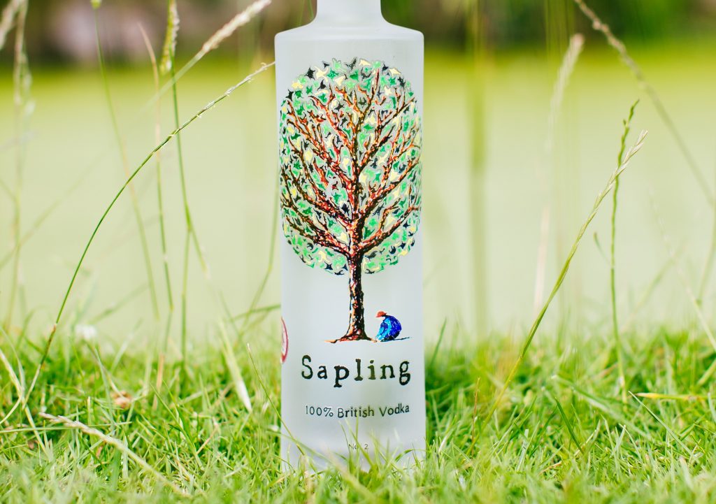 Sapling sustainable vodka 