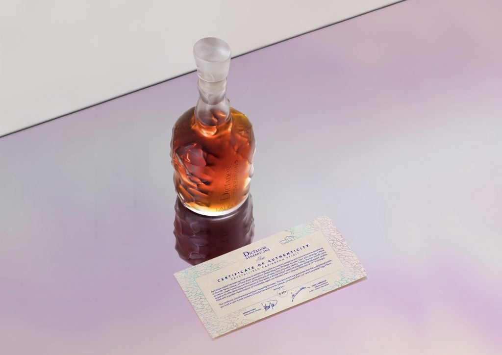 Dictador Lalique bottle