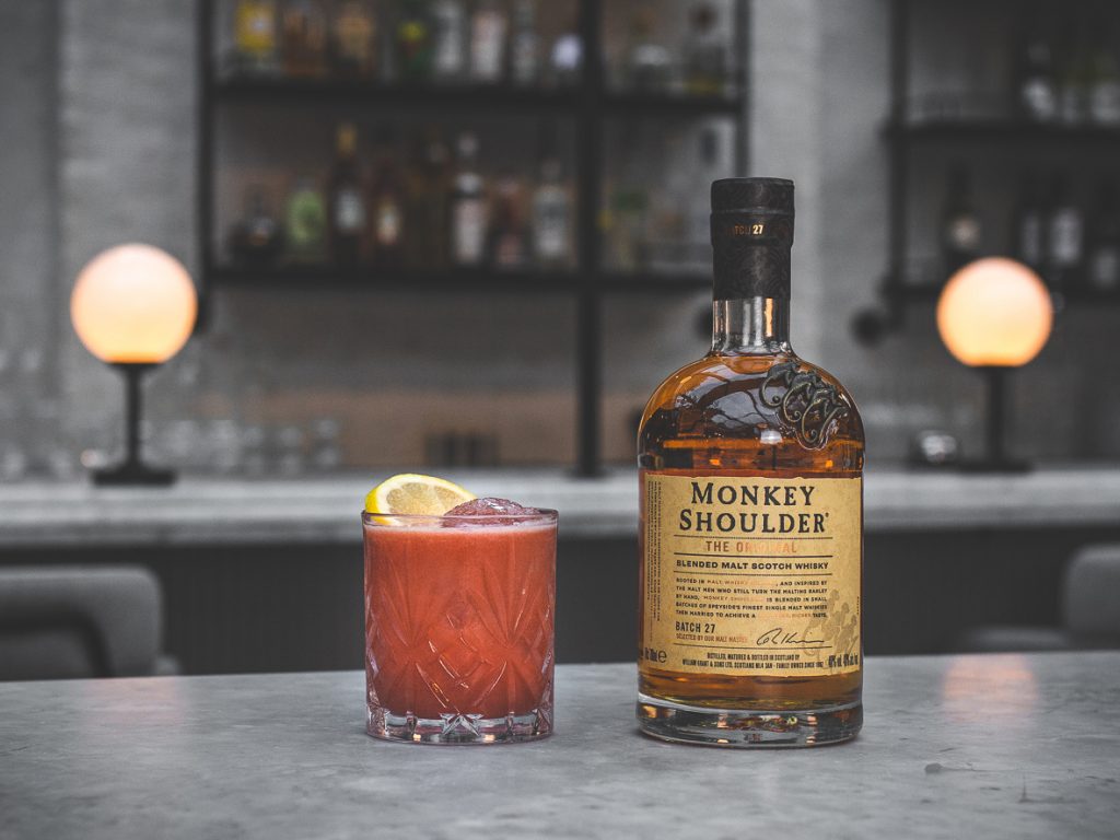 Monkey Jam Sour with Monkey Shoulder blended malt whisky