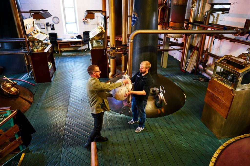 Making The Botanist inside Bruichladdich Distillery