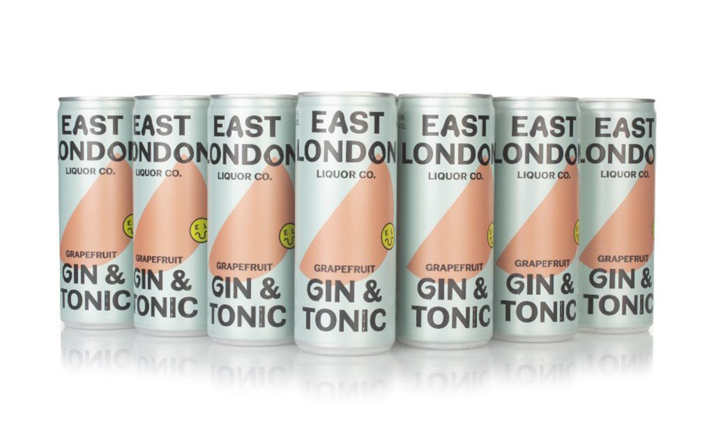 East London Grapefruit Gin and Tonic